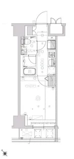 CREST TAPP新横浜【10階】の間取り