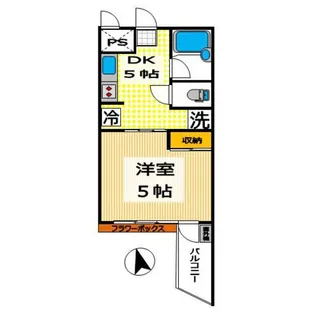 ガーデンヒルズ【1階】の間取り