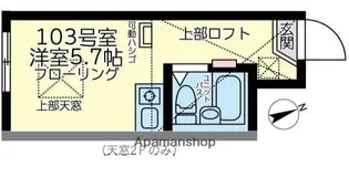 ユナイト妙蓮寺アーロンジャッジ【1階】の間取り