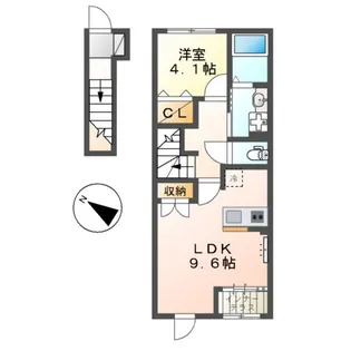 K・Sネクスト【2階】の間取り