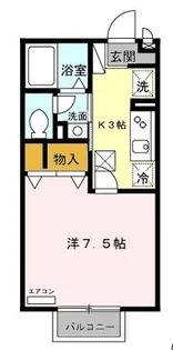 モンターニャ【1階】の間取り