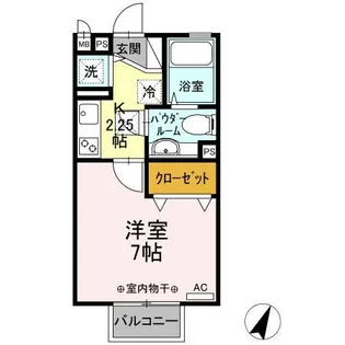 パークヒルズ【1階】の間取り