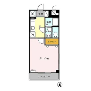 さがみ野セントラルビル Ⅱ【3階】の間取り