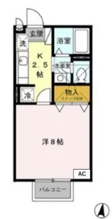 M,DRANTA【2階】の間取り