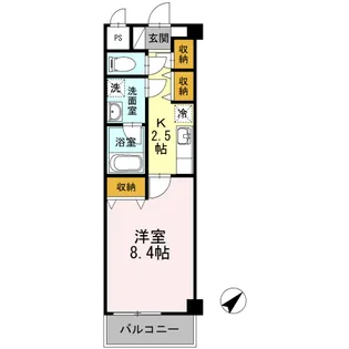 CHARCOAL【2階】の間取り