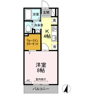 THANKSⅡ【2階】の間取り