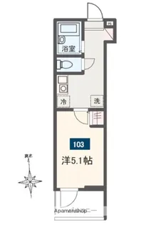 MELDIA清新4丁目【1階】の間取り