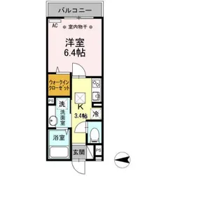 M.Oハイツ31【1階】の間取り