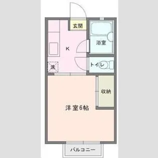ロイヤル湘南【2階】の間取り