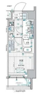 GENOVIA西横浜【3階】の間取り