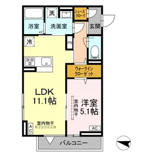 アンスリウム湘南台【2階】の間取り