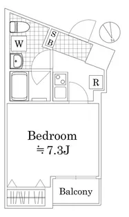 ラフィスタ横浜黄金町【3階】の間取り