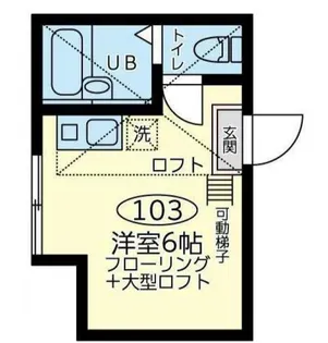 横濱マリーナ・ベイ 3【1階】の間取り