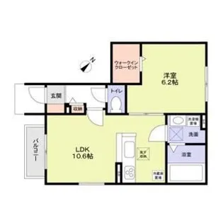 鵠沼カハカイ【1階】の間取り