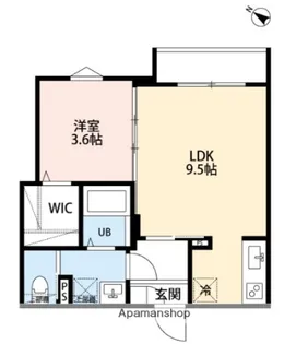 KAMAKURA HILLS【2階】の間取り