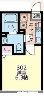 カサ・ソラールさがみ野【3階】の間取り
