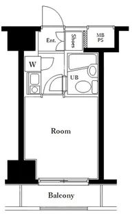 神奈川県横浜市南区浦舟町1丁目【マンション】の間取り
