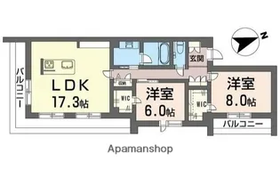 タカミ・エム【2階】の間取り