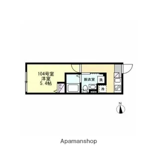 BAY MAISON湘南台【1階】の間取り