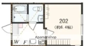 アザーレ・キュリオス中央林間【2階】の間取り
