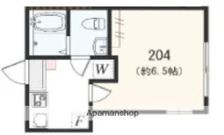 アザーレ・キュリオス中央林間【2階】の間取り