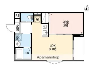 ロスコ【2階】の間取り