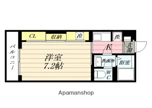 リブリ・東林間【3階】の間取り