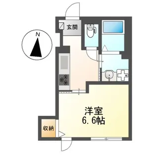 アプリコットE【1階】の間取り