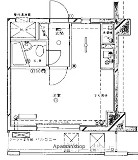ヴェラハイツ三ッ沢【3階】の間取り