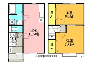 グランシャリオ【1階】の間取り