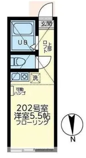 ユナイト白楽ペルセウスの杜【2階】の間取り