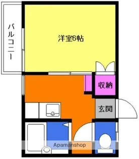 セレージュ湘南【2階】の間取り