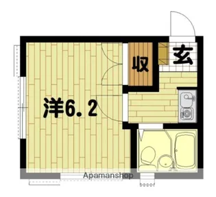 シエル妙蓮寺【2階】の間取り