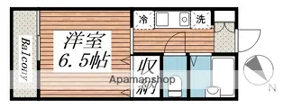 パークヨコチョー【2階】の間取り