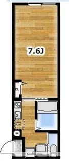 AMBITION南栗原【3階】の間取り