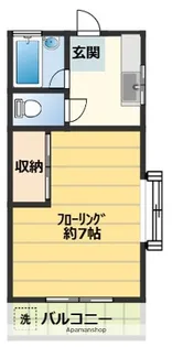 フジハイツ【1階】の間取り