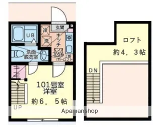 仮)シティハイツ成瀬【1階】の間取り