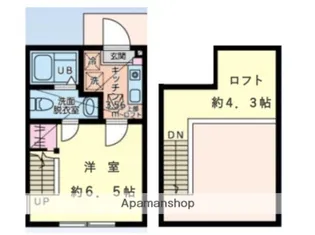シティハイツ成瀬【1階】の間取り