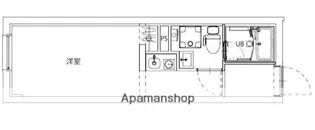 CITY WALK 馬込【1階】の間取り