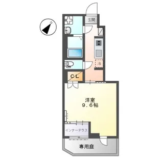 Y’S・LIEN【1階】の間取り