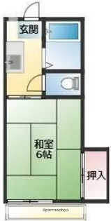 フェニックス【2階】の間取り