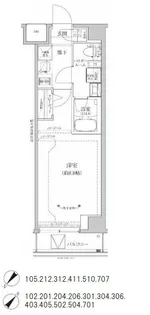 RELUXIA GRANDE 川崎大師公園【3階】の間取り