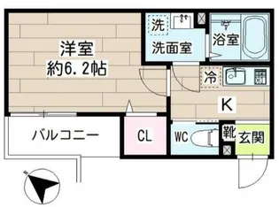 NERO南林間【1階】の間取り