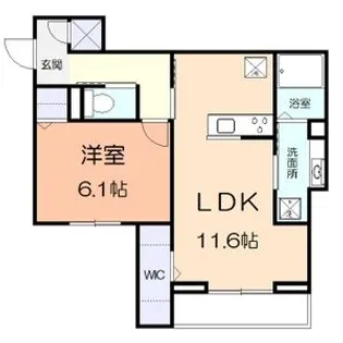 FOREST・K【1階】の間取り