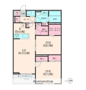 SOLANAⅡ【3階】の間取り