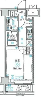 (仮)CION YOKOHAMA YAMATE【3階】の間取り