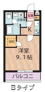 BEAM RIVER川崎【2階】の間取り