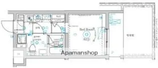 MIND武蔵中原【1階】の間取り