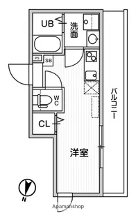 T’s Cuore横濱元町【3階】の間取り