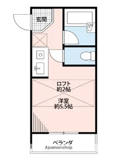 パンシオンつきみ野【2階】の間取り